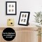 Americanflat 9x11 Picture Frame with Storage - Fits Four 2x3 Instant-Print Photos - Storage Frame Holds up to 100 Photos - Black